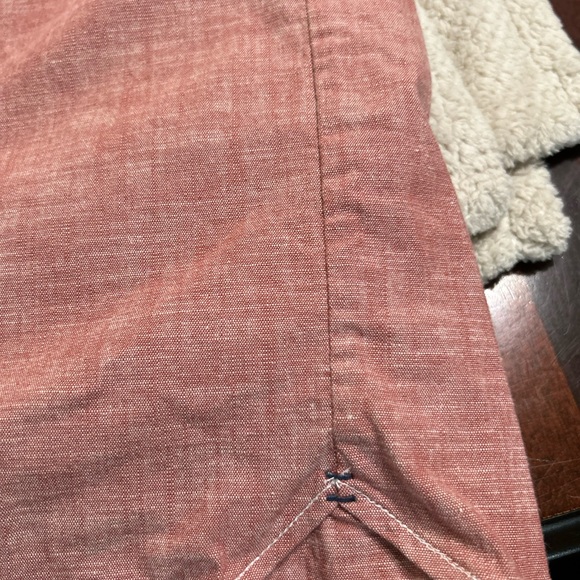 Men’s L.L. Bean comfort stretch chambray short sleeve size XL pale sienna NWT - Picture 6 of 6